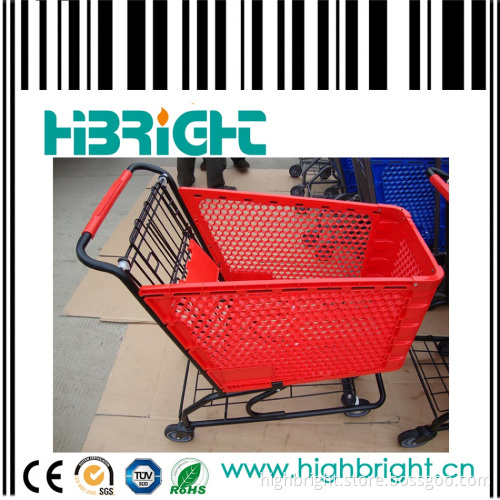 Plastic Shopping Trolley (HBE-P-4)